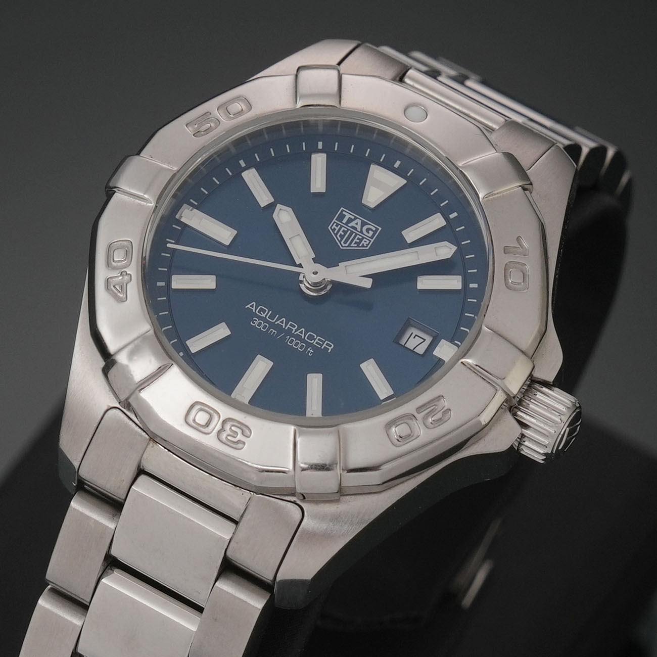 TAG HEUER(USED)태그호이어 아쿠아레이서 스틸 쿼츠 27mm WBD1412